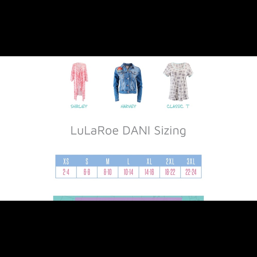 LulaRoe Dani size Medium NWT - Picture 6 of 6